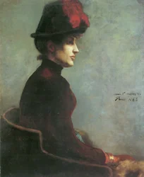 Ritratto di donna, Parigi
